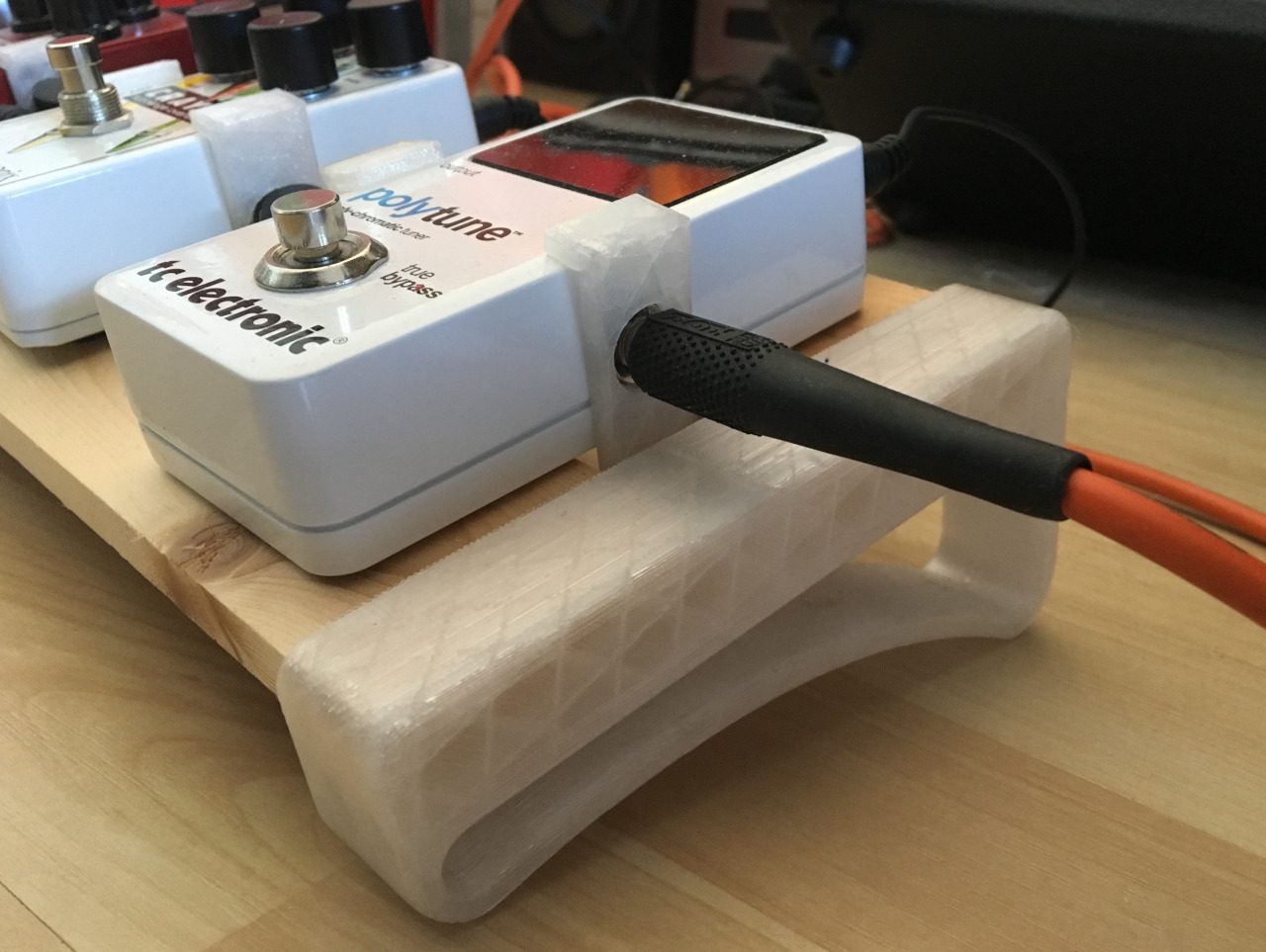 3d printed pedalboard